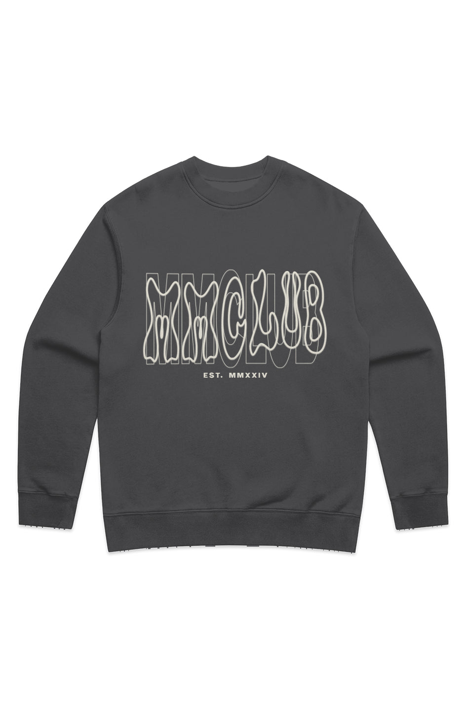 MENS RELAX FADED CREW