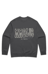MENS RELAX FADED CREW