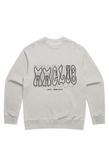 MENS RELAX FADED CREW